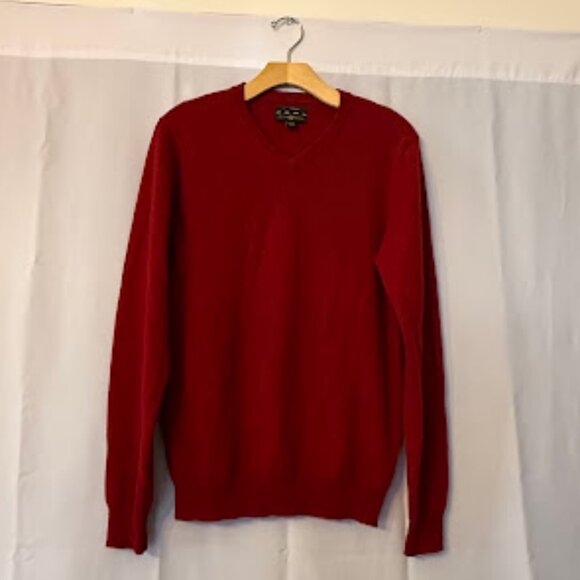 Club Room 100% Cashmere V-Neck Sweater - Picture 5 of 9